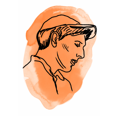 Dessin : Aline Zalko portrait-joachim-sene-hl-2023